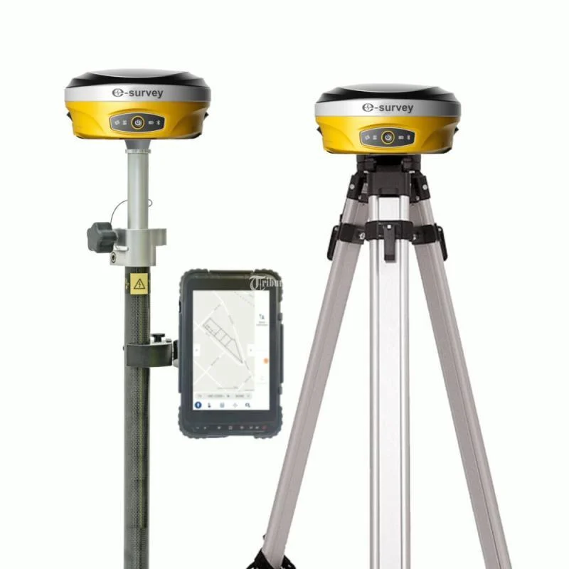 دستگاه GPS Survey پیشرفته برای نقشه‌برداری دقیق ساختمان‌ها