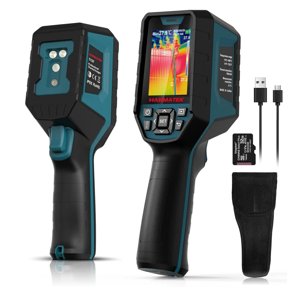 مقایسه اسکنر حرارتی FLIR E8 Pro و Topdon در بررسی عیوب ساختمانی