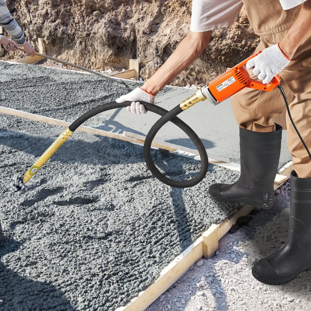 ویبراتور Seeutek Concrete Vibrator با نمایشگر دیجیتال و سوزن‌های پیشرفته
