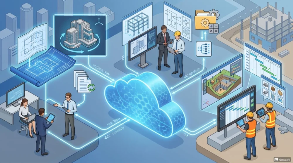 نقشه مفهومی Autodesk Construction Cloud و عملکرد آن در مدیریت ابری پروژه‌های ساختمانی