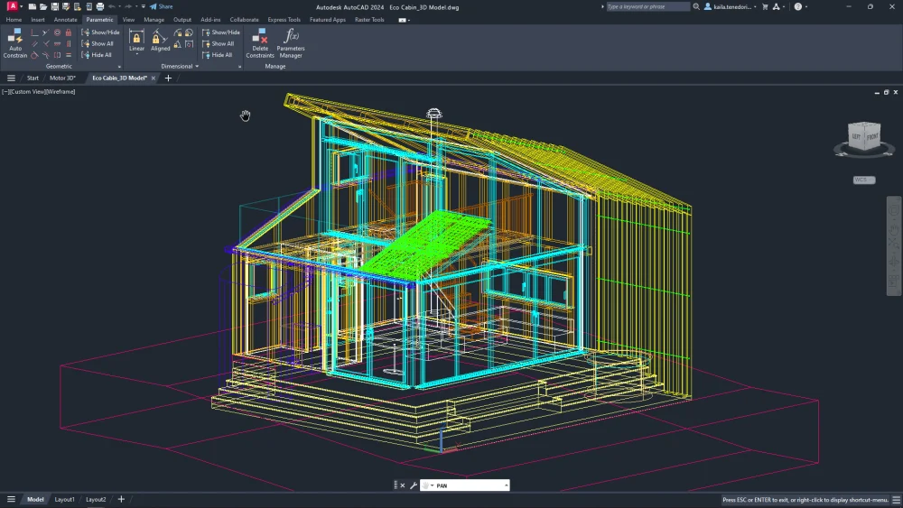 نقشه‌کشی دقیق با نرم‌افزار AutoCAD در محیط معماری