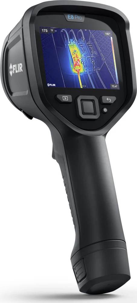 دوربین حرارتی FLIR E8 Pro برای بررسی عیوب ساختمانی