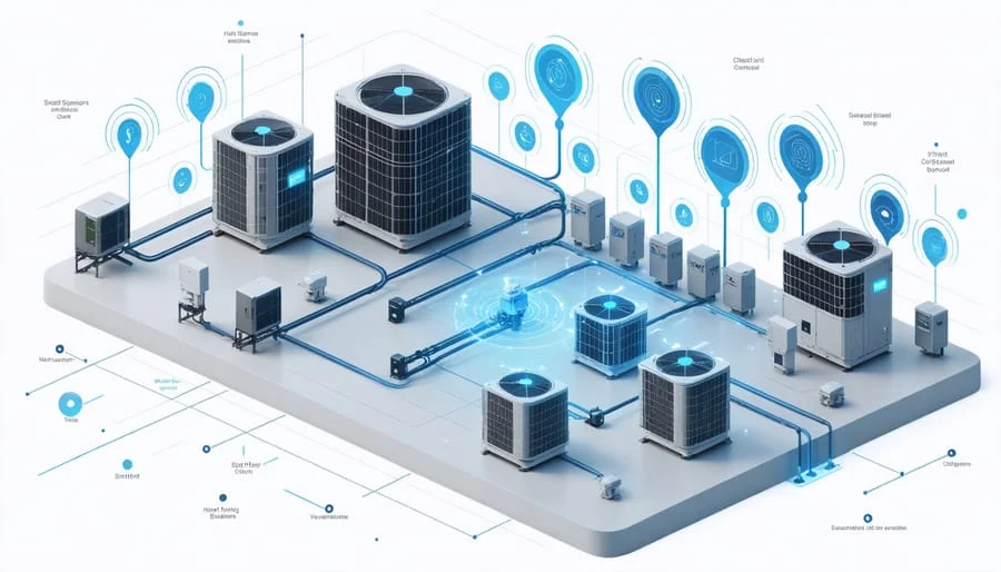 سیستم HVAC هوشمند با هوش مصنوعی برای بهینه‌سازی مصرف انرژی