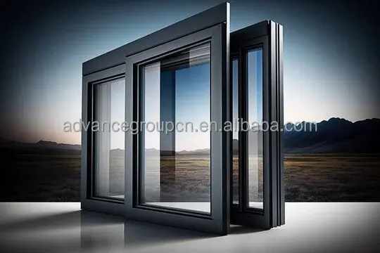 نمونه‌ای از نماهای آلومینیومی با طراحی مدرن و زیبا