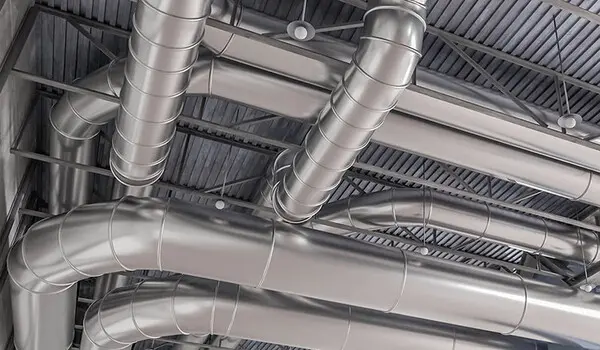 نصب کامل عایق کانال تهویه در یک سیستم HVAC