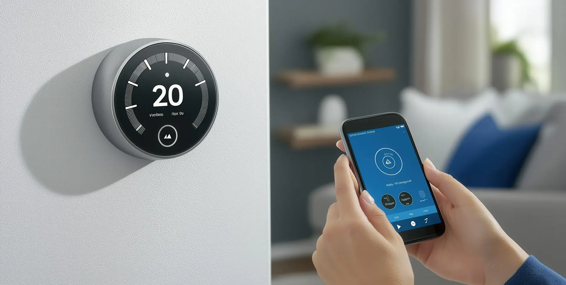 چگونگی عملکرد ترموستات هوشمند سیستم HVAC