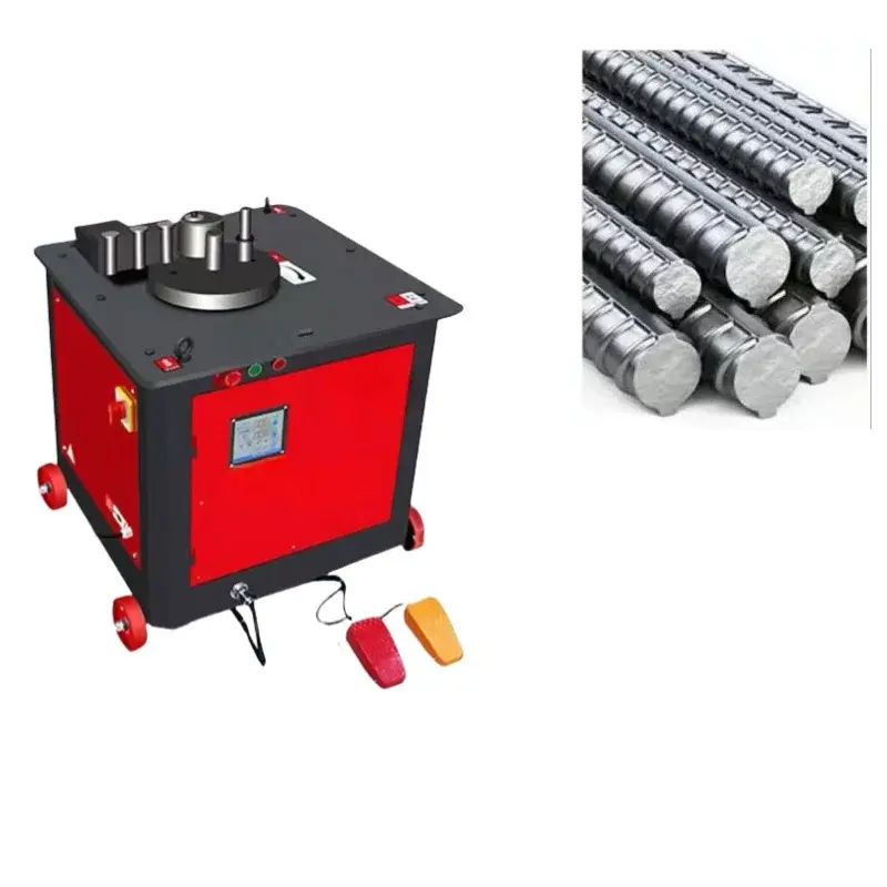دستگاه خودکار CNC برای خم کردن میلگردهای فولادی با قدرت موتور الکتریکی